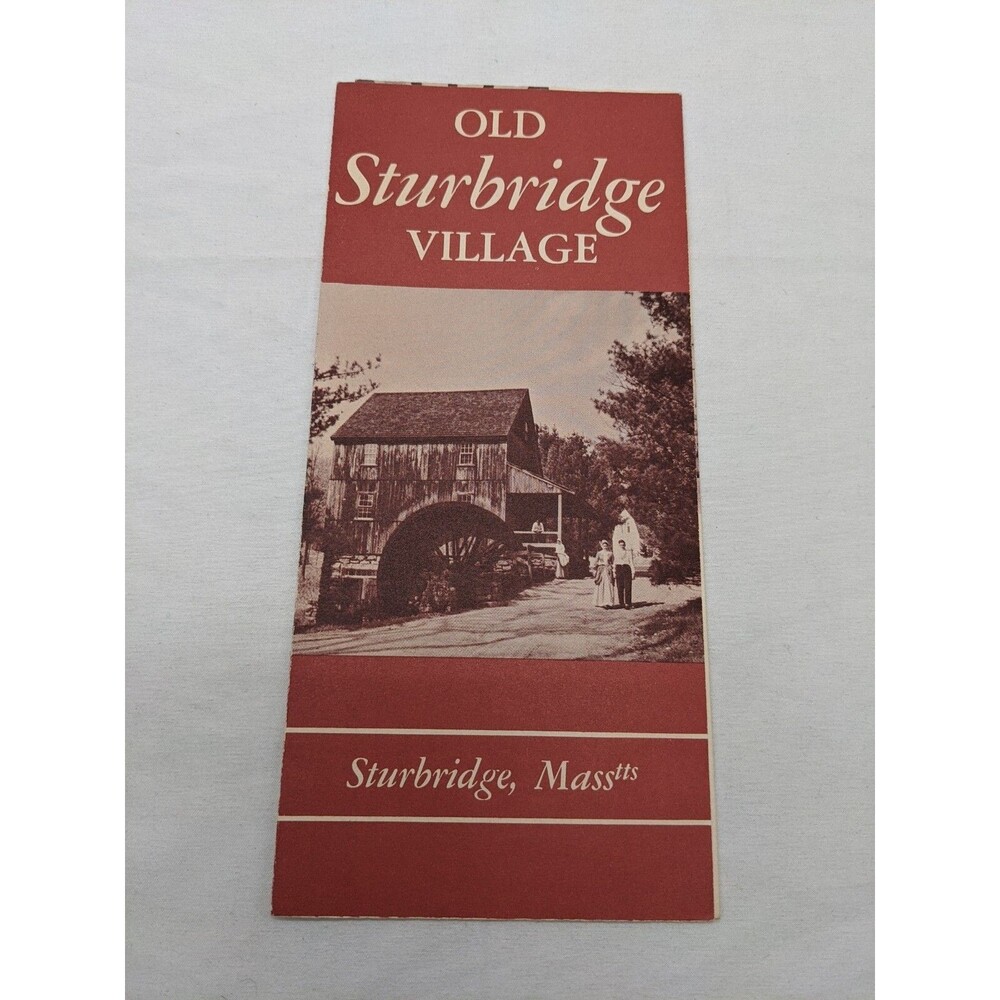 Old Sturbridge Village Massachusetts Brochure